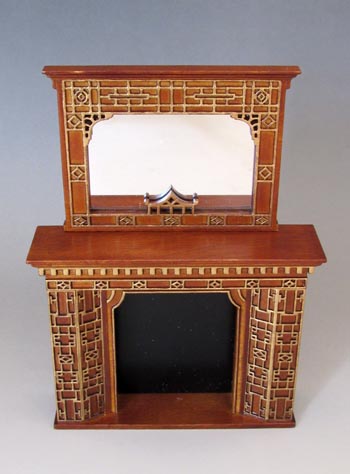 walnut chinoiserie